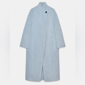 ZARA NWOT STRAIGHT COAT WITH MANTECO WOOL ZW
COLLECTION